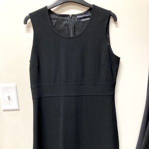 Black lined Tommy Hillfiger dress in size 6